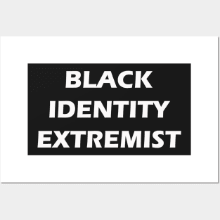 Black Identity Extremist Posters and Art